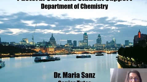 Thumbnail for Department of Chemistry - Pastoral Care 