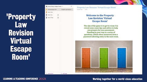 Thumbnail for entry Property Law Revision Virtual Escape Room