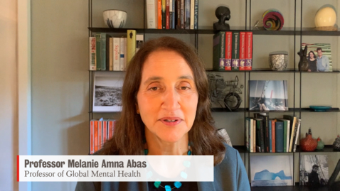 Thumbnail for entry World Mental Health Day - Melanie Amna Abas