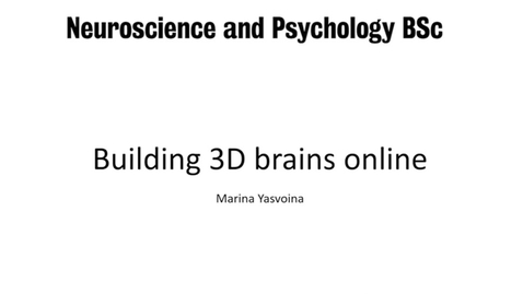 Thumbnail for entry Building 3D Brains Online