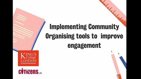 Thumbnail for Campus Conversations - Embedding Community Organising