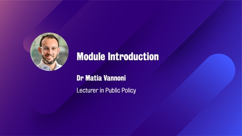 Thumbnail for Module Introduction