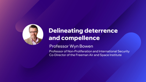 Thumbnail for Delineating deterrence and compellence