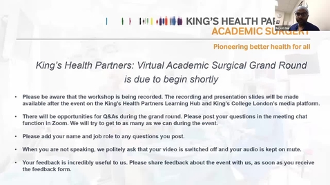 Thumbnail for Surgical Academy Grand Round Breast Surgery June 2021