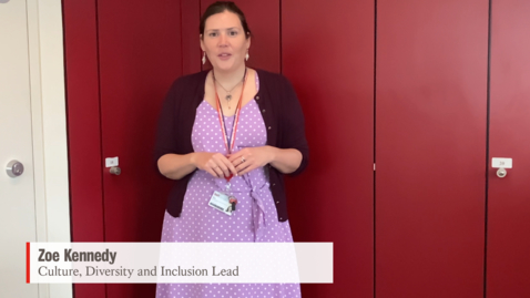 Thumbnail for World Mental Health Day - Zoe Kennedy - Culture, Diversity and Inclusion Lead