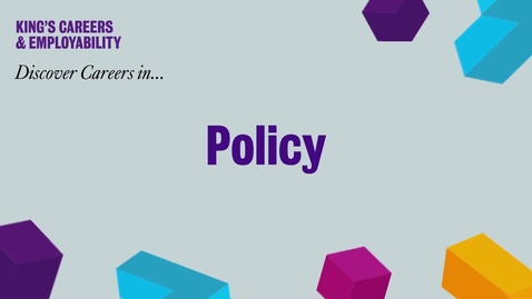 Thumbnail for Discover Careers in: Policy (2025)