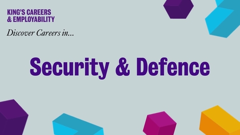Thumbnail for Discover Careers in: Security and Defence (2025)