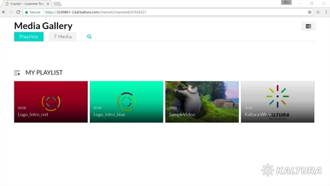 Thumbnail for How to Use Course Media Gallery