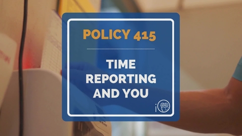 Thumbnail for Policy 415 and You