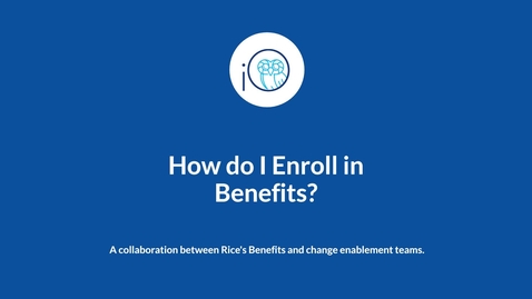 Thumbnail for How do I Enroll in Benefits?