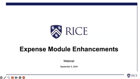 Thumbnail for Expense Enhancements Webinar  - Email Receipts, Approvals, Dashboard Updates