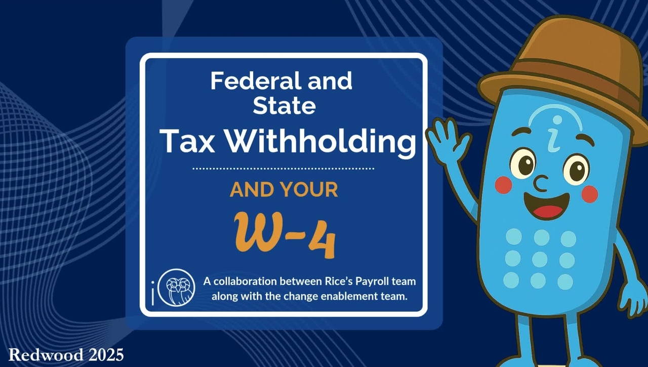 Federal and State Tax Withholding and Your W-4