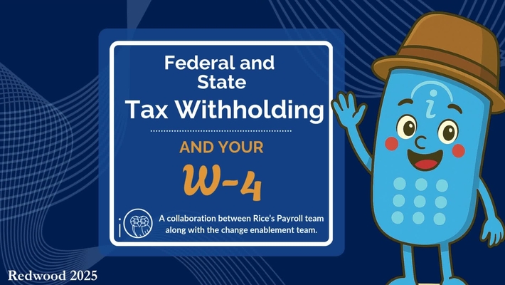Federal and State Tax Withholding and Your W-4