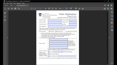 Thumbnail for entry Accessible PDF Forms &amp; Acrobat