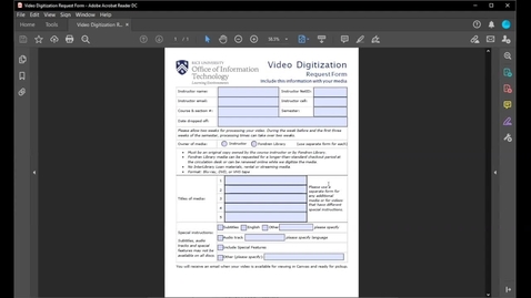 Thumbnail for Accessible PDF Forms &amp; Acrobat