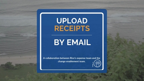 Thumbnail for Upload Receipt by Email *UPDATED*