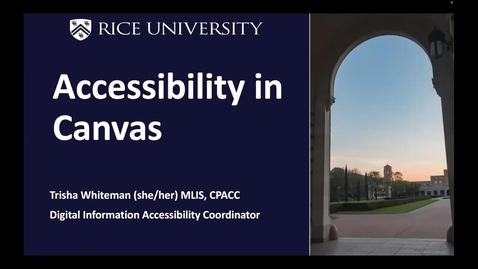 Thumbnail for entry Accessibility in Canvas 1-23