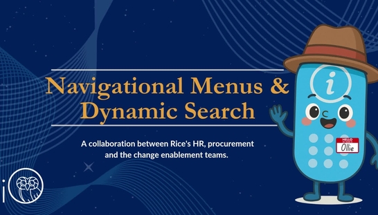 Navigational Menus & Dynamic Search