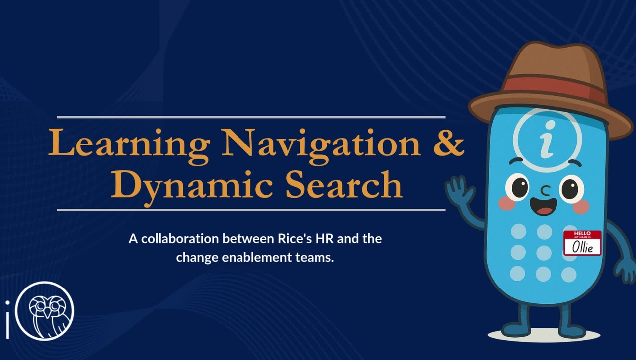 Learning Navigation &amp; Dynamic Search