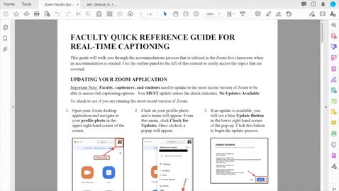 Thumbnail for Acrobat &amp; PDF Accessibility Essentials