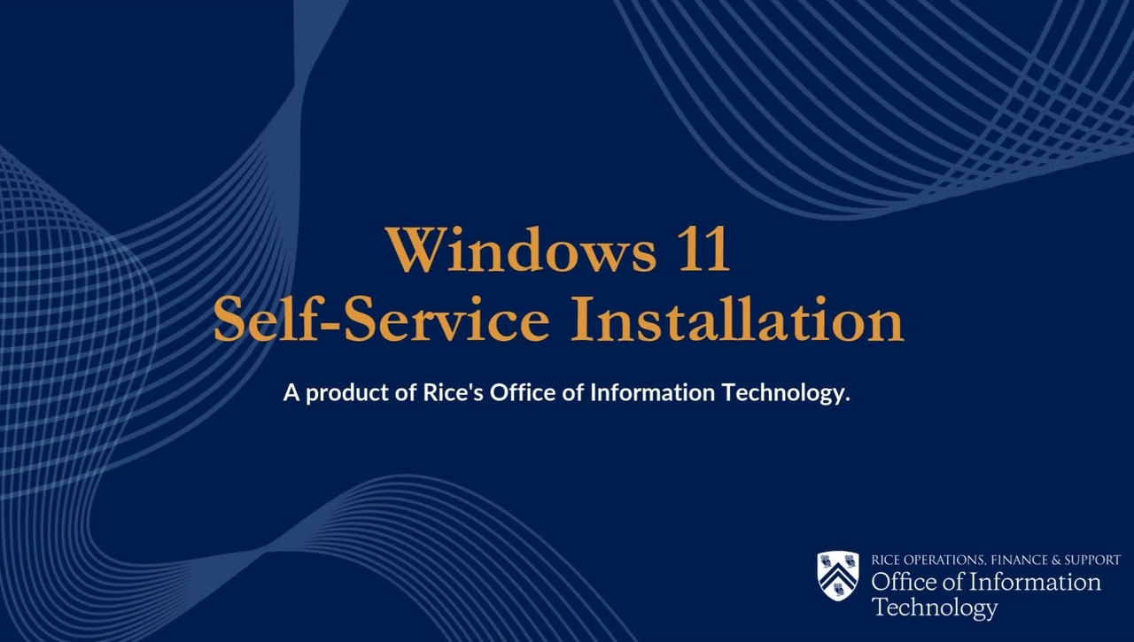 Windows 11 Self-Service Upgrade