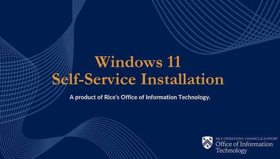 Windows 11 Self-Service Upgrade