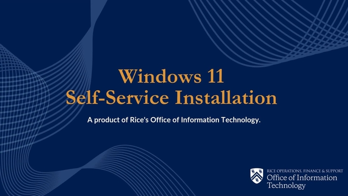 Windows 11 Self-Service Upgrade
