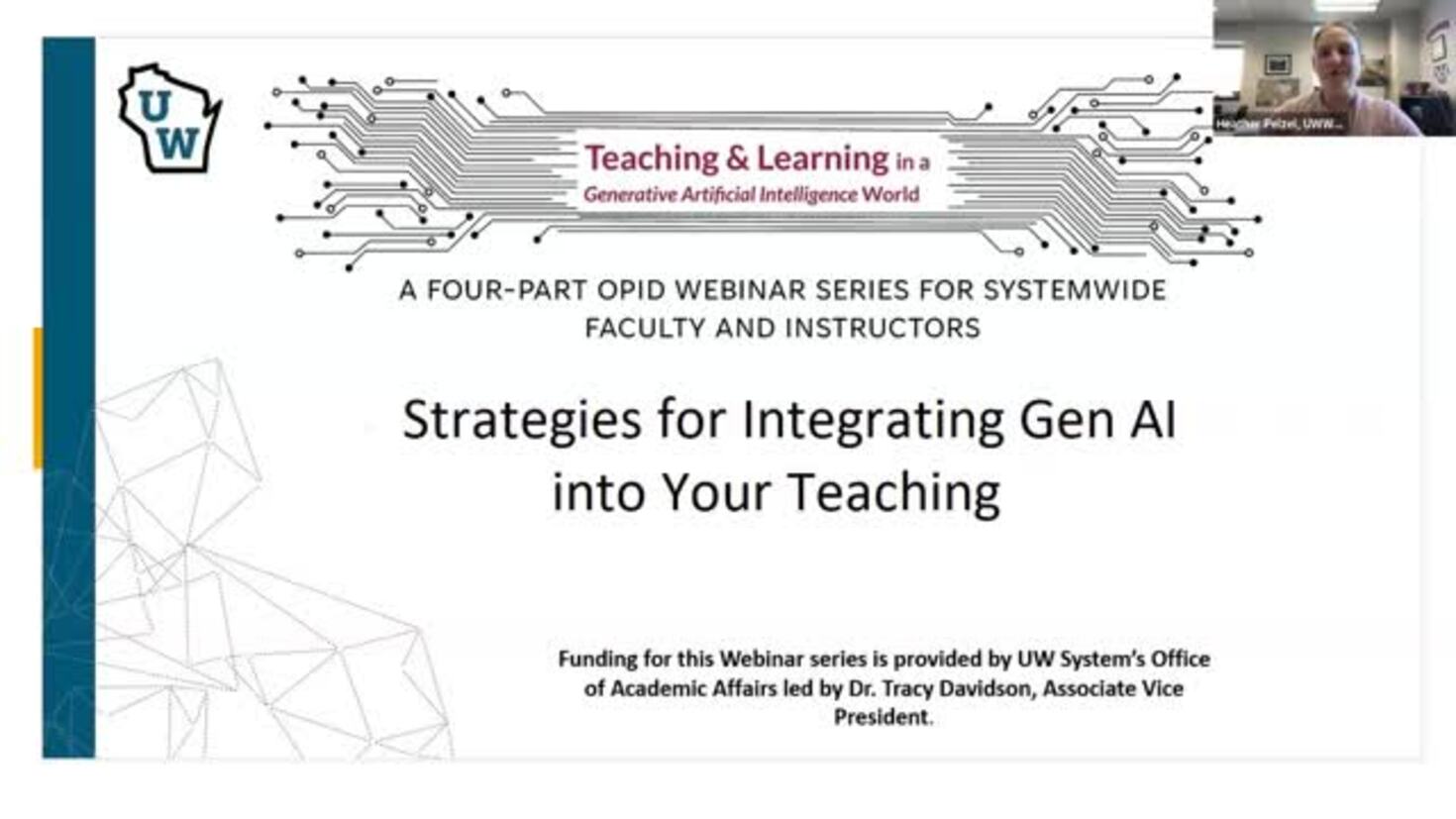 Video thumbnail for Strategies for Integrating Gen AI into Your Teaching