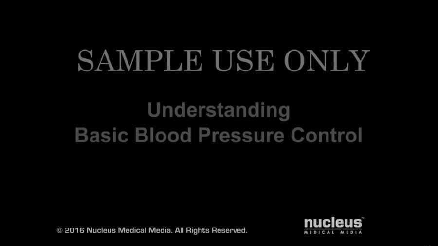 Understanding Basic Blood Pressure Control Nucleus Health