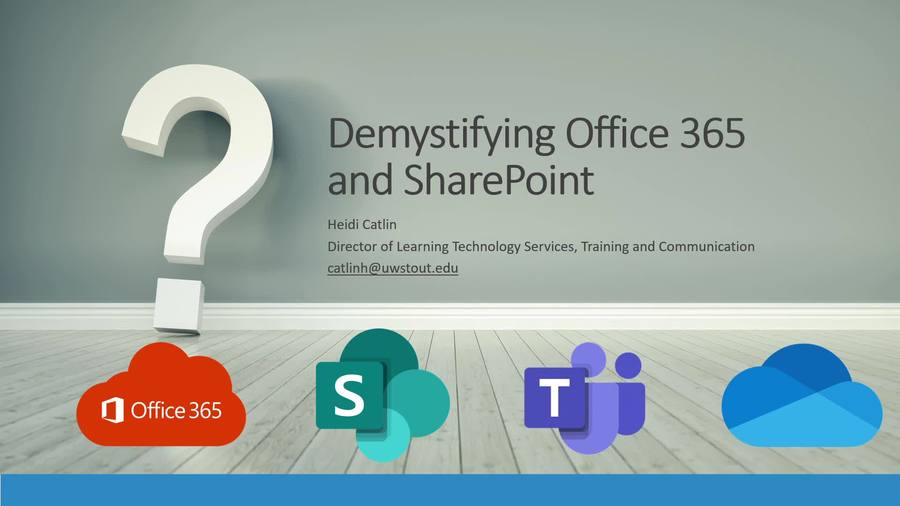 Demystifying Office 365 and SharePoint