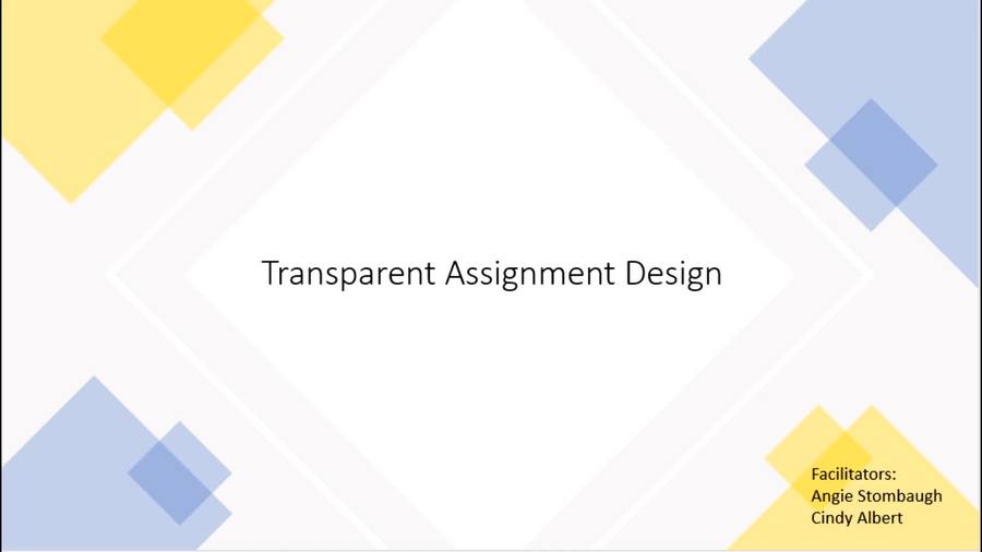 Transparent Design- Background