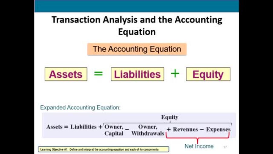 Accounting in Business - (The Accounting Equation) #4