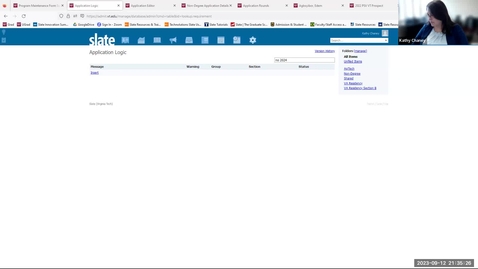 Thumbnail for Reporting in Slate User Group 09.12.2023