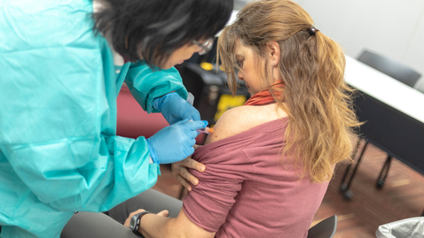 Thumbnail for Virginia Tech community takes advantage of free flu vaccinations