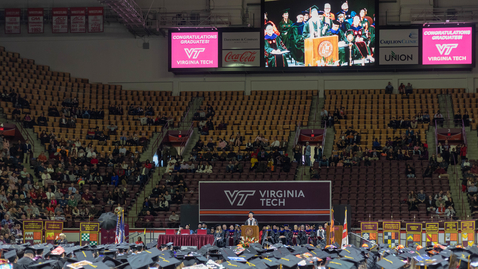 Thumbnail for Fall 2018 undergraduate, graduate commencements take place