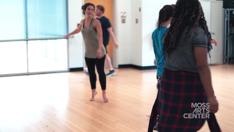 Thumbnail for entry Students explore the creative process with Lucky Plush dance company