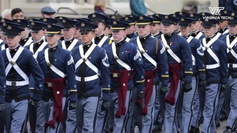 Thumbnail for entry Virginia Tech honors U.S. Navy Ensign Sarah Mitchell
