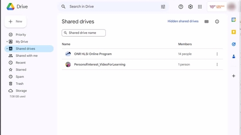 Thumbnail for entry Google - Permanently Deleting a Google Shared Drive