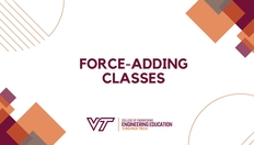 Go to How to Force-Add Classes with duration: 2 minutes, 10 seconds