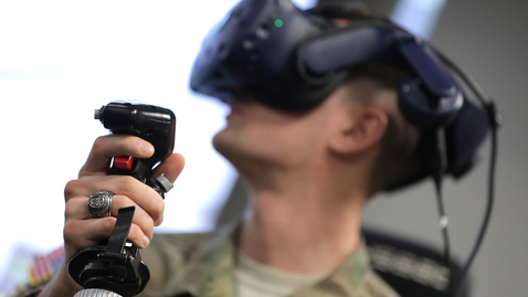 Thumbnail for entry Alumnus returns to Blacksburg with VR-based pilot training program