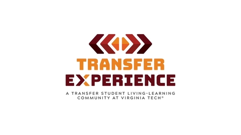 Thumbnail for entry Transfer Experience: A Living-Learning Community at Virginia Tech