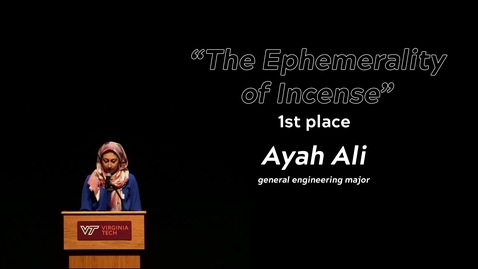 Thumbnail for Engineering major wins top prize as students shine in Giovanni-Steger Poetry Prize