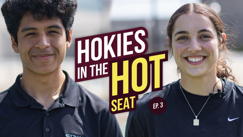 Thumbnail for entry Hokies in the Hot Seat - Episode 3