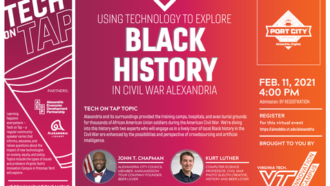 Thumbnail for entry Tech on Tap: Using Technology to Explore Black History in Civil War Alexandria