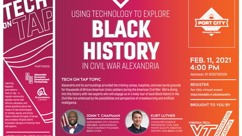 Thumbnail for Tech on Tap: Using Technology to Explore Black History in Civil War Alexandria