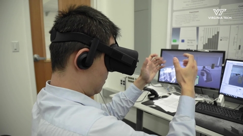 Thumbnail for Engineering students show ‘magical powers’ in virtual reality