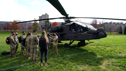 Thumbnail for entry The Army experience lands on Virginia Tech's campus