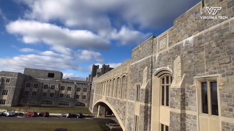 Thumbnail for Clouds sweeping over the Blacksburg campus