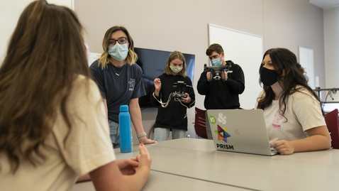 Thumbnail for Students highlight a decade of PRISM with video project