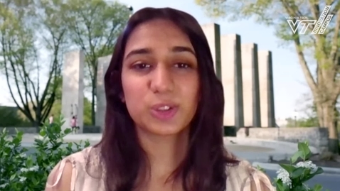 Thumbnail for Graduate student on why she chose Virginia Tech